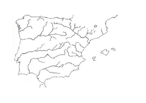 Geografia : rius d' Espanya