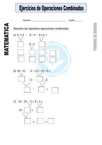 Operaciones Combinadas