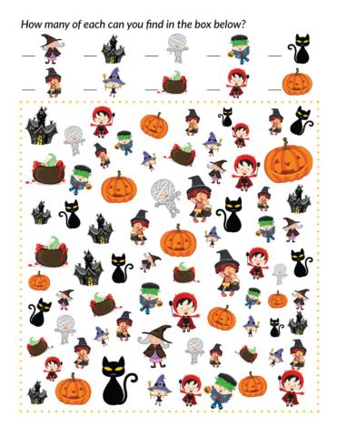 Halloween - I Spy