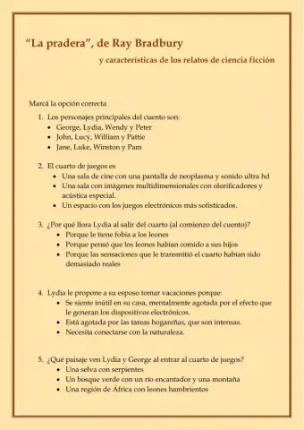 La pradera de Bradbury