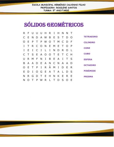 Sólidos geométricos