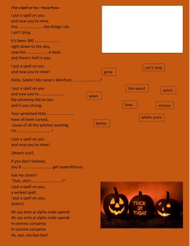 I Put a Spell on You