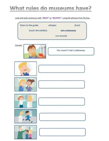 What rules do museums have?