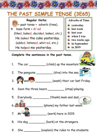 The Past Simple Tense