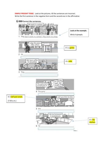 Simple Present tense