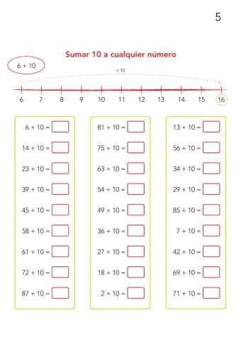 Cálculo y problemas suma y resta