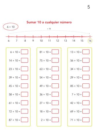 Cálculo y problemas suma y resta