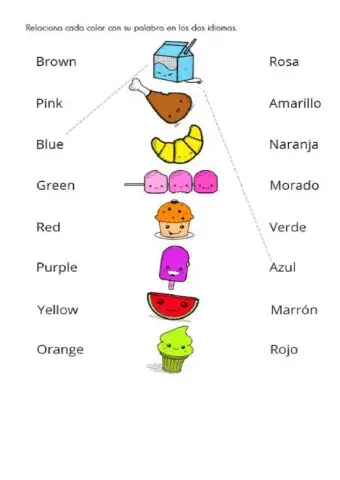 Colores en inglés
