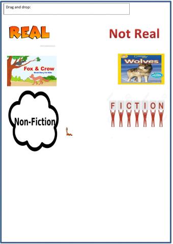 Fiction and non fiction