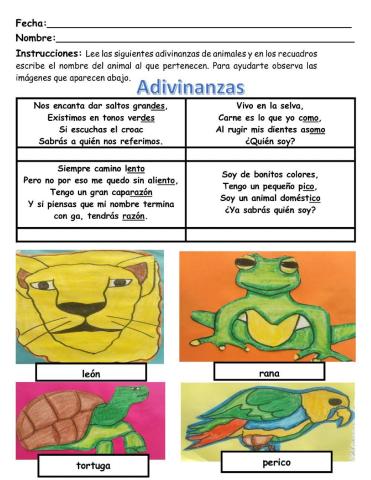 Adivinanzas con rima