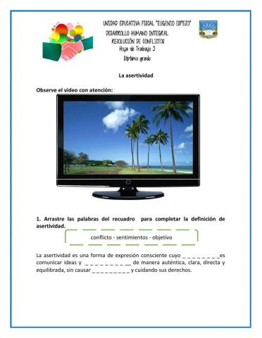 La Asertividad