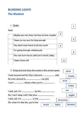 Blinding Lights - The Weeknd