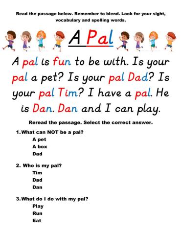 Reading Comprehension