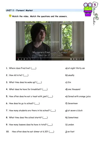 Unit 2 - Worksheet 5