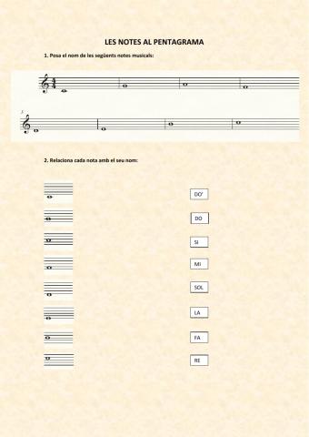 Les notes musicals al pentagrama-adpt