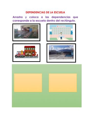 Dependencias de la escuela