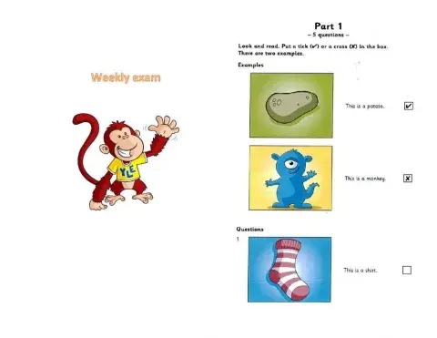 Starters - Reading and writing