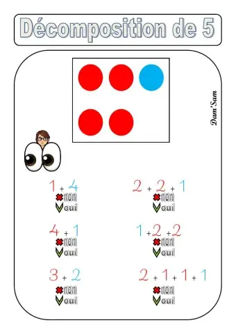 Décomposition de 5 (2)