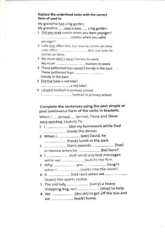 Past simple or Continuous