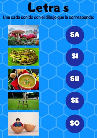 Letra s