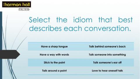 Speaking Idioms