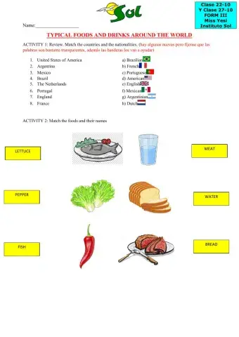 Foods around the world
