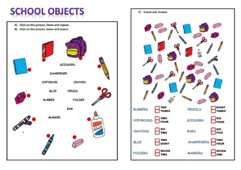 School Objects