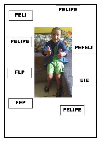 Letra inicial do nome