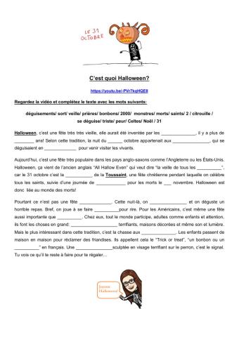 C'est quoi Halloween?