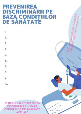 Prevenirea discriminării pe baza condițiilor de sănătate
