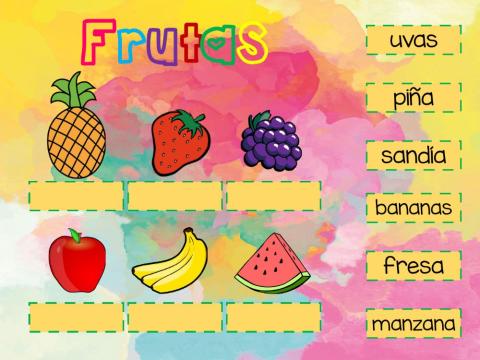 Las frutas 1