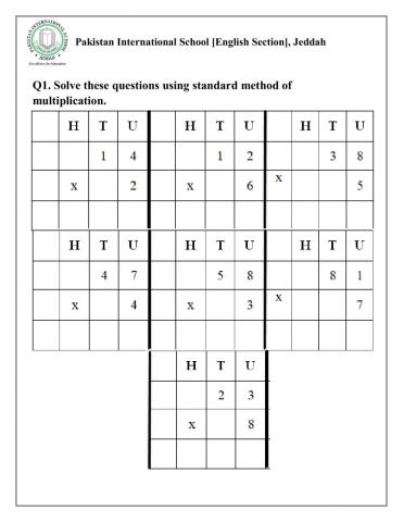 Multiplication