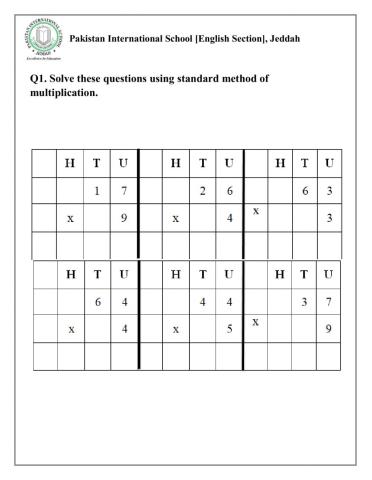 Multiplication