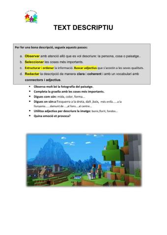 Descripció de paisatges