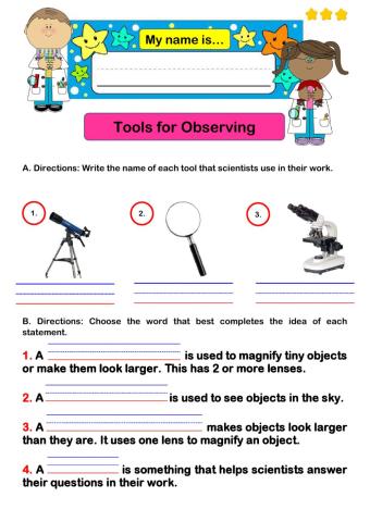 Tools for Observing-Group 3