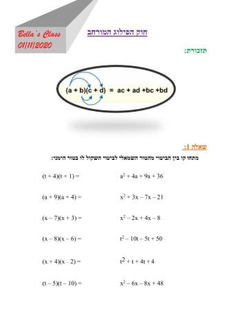 חוק הפילוג המורחב 