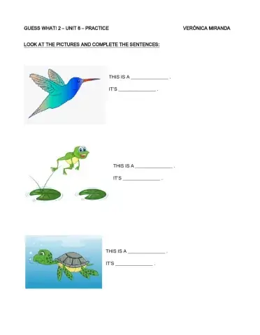 Guess What! 2 - Unit 8