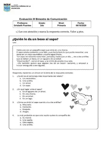 Evaluación de Comunicación