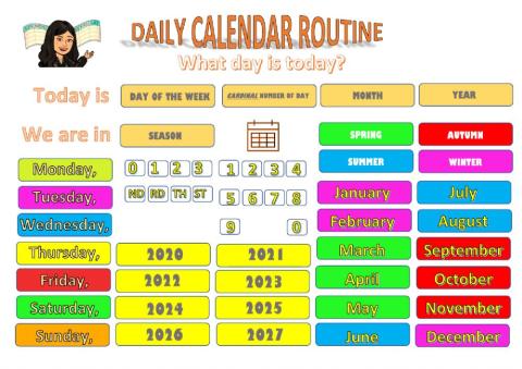 Daily Classroom Routine
