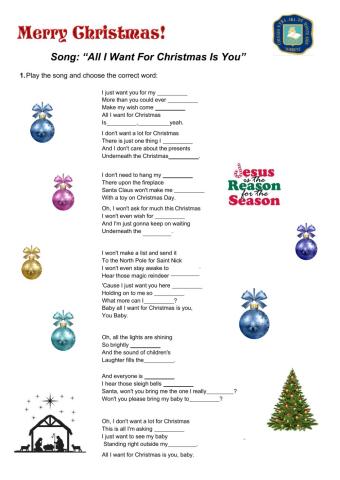 Christmas song-Westhumbia