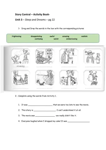 Activity book pg 22- 26