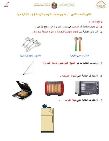 منهج أصحاب الهمم الوحدة الأولى