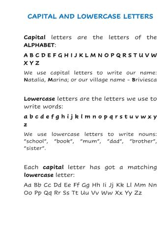 Matching letters 2