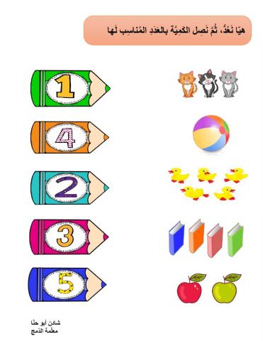 ملاءمة العدد للكمية