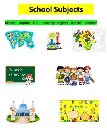 School subjects