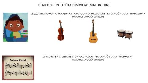 Juego 1: Ya es la Primavera