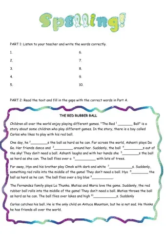 Gr 4-spelling & meaning check unit 2