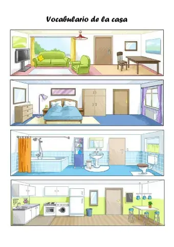 Vocabulario de la casa