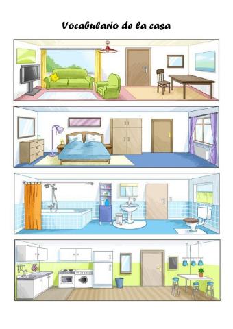 Vocabulario de la casa