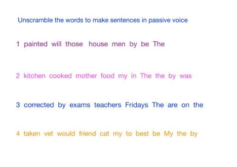 Passive voice